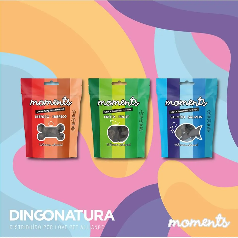 Moments hundesnack Kylling og Frugt 60 g - fuldfoder hundegodbidder