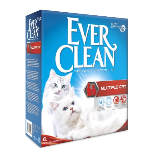 Ever Clean Multiple Cat Kattegrus 10 L