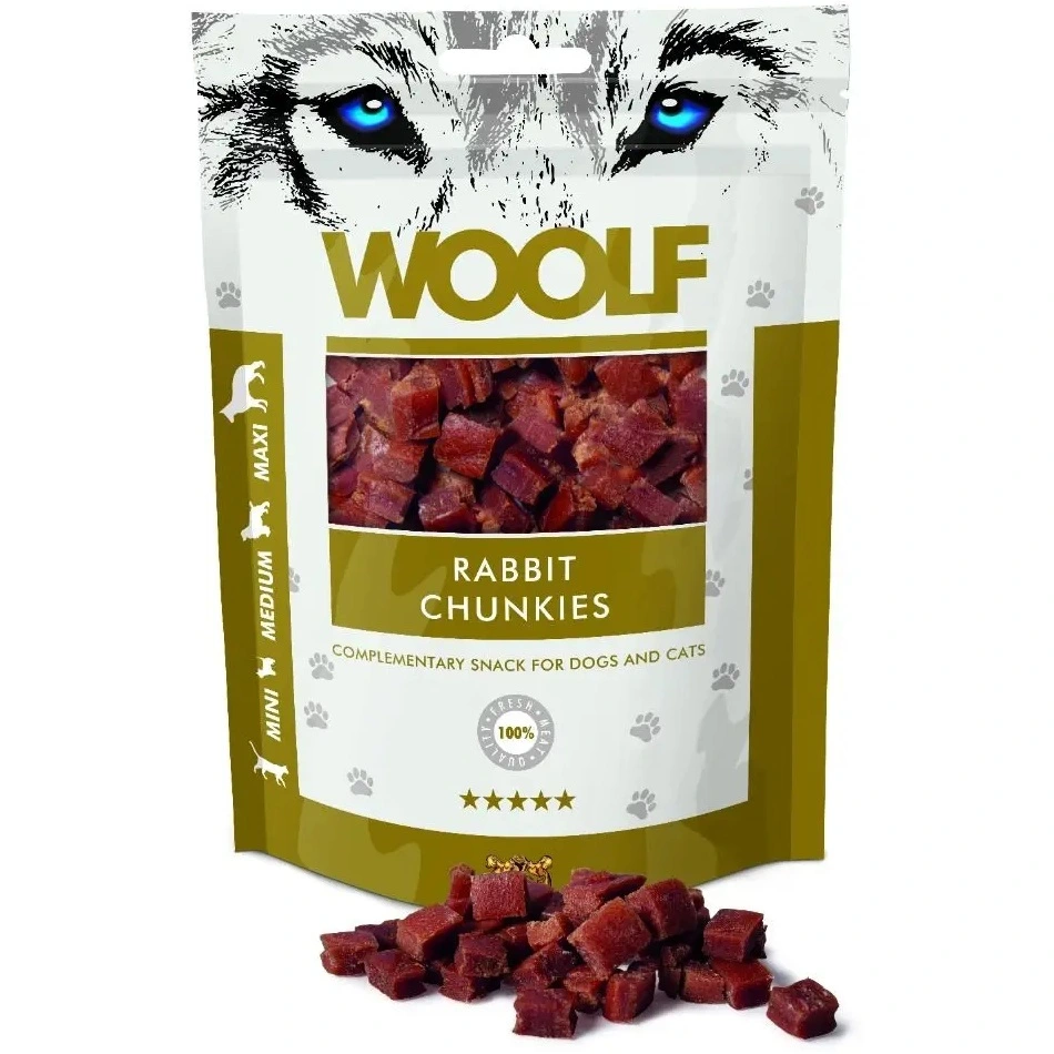 Woolf Hunde- og Kattesnack Kanin Chunkies