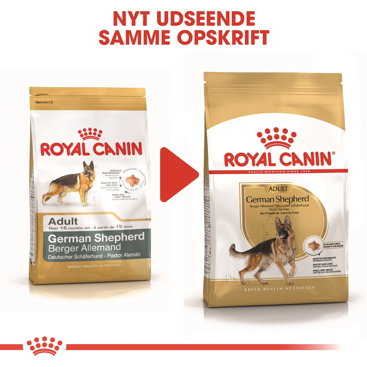 Royal Canin German Shepherd Adult 11 kg - tørfoder til voksne hunde