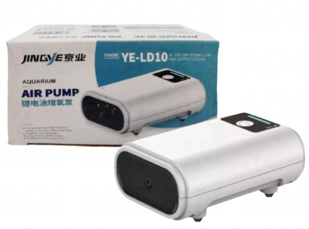 Batteridrevet luftpumpe 1,5 l/min USB opladet