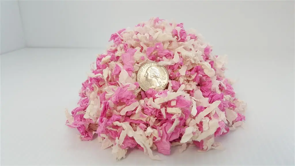 Über papirstrøelse 36 L pink og hvid