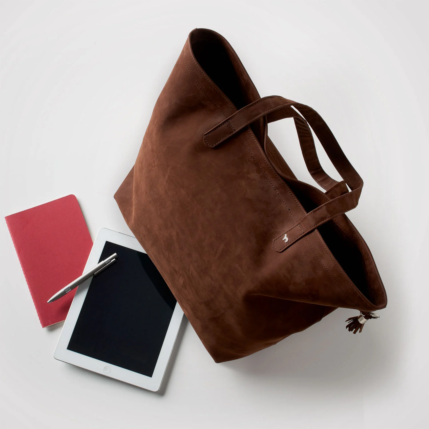 Shopper Skuldertaske Pisa Mørkebrun