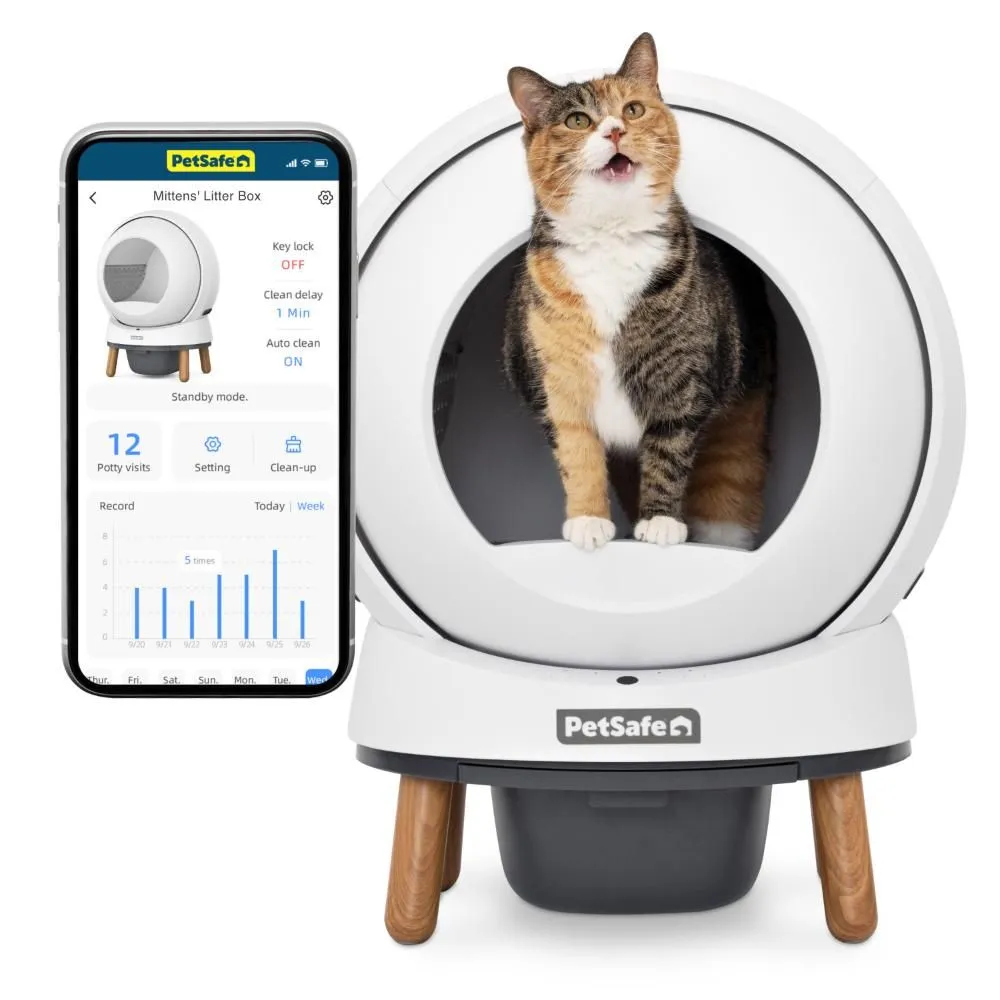 Ecom Smartspin Auto Litter Box Automatisk Kattetoilet ZAL10-17986