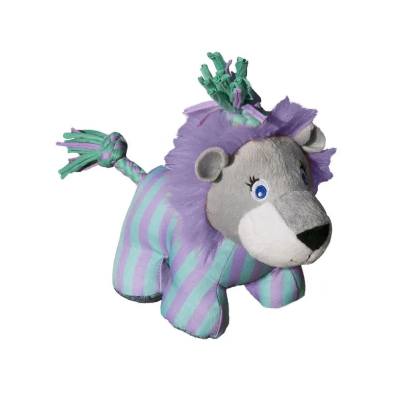 KONG Knots Carnival Lion Hundelegetøj S/M - bamse med reb