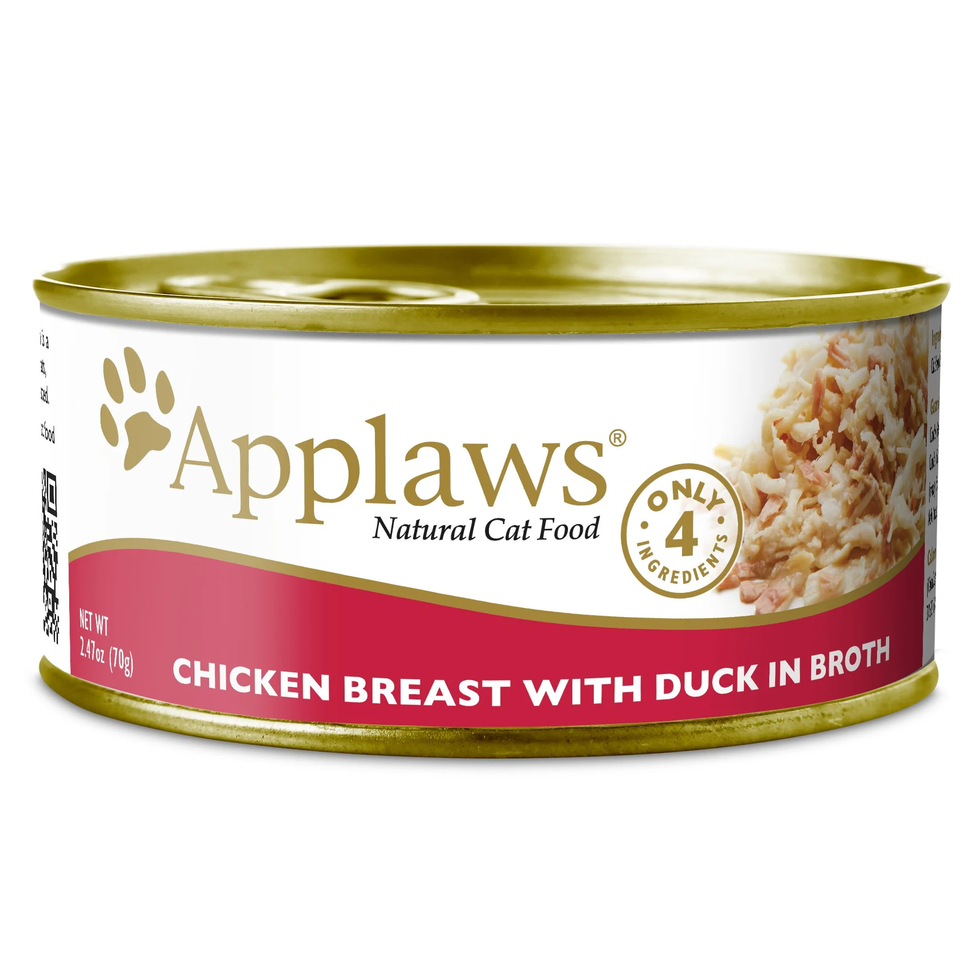 Applaws kattevådmad Kylling og And 156 g