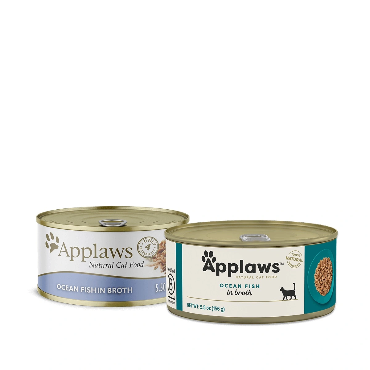 Applaws Kattevådmad Havfisk 156 g