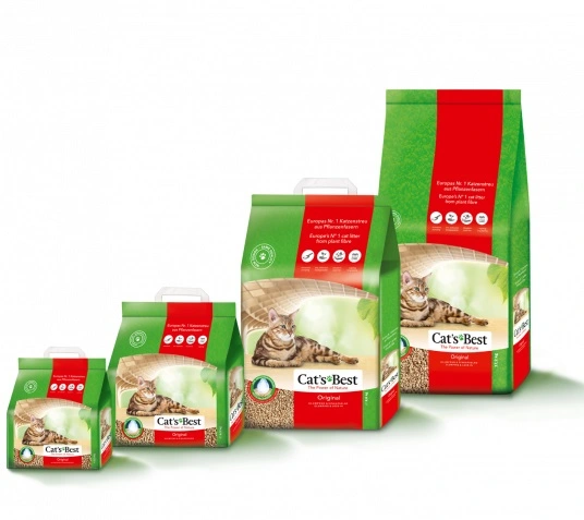 Cats Best Øko Plus klumpende Kattegrus 40 L