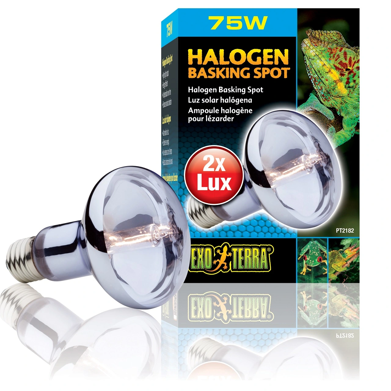 Exo Terra Sun Glo Halogen 75 w