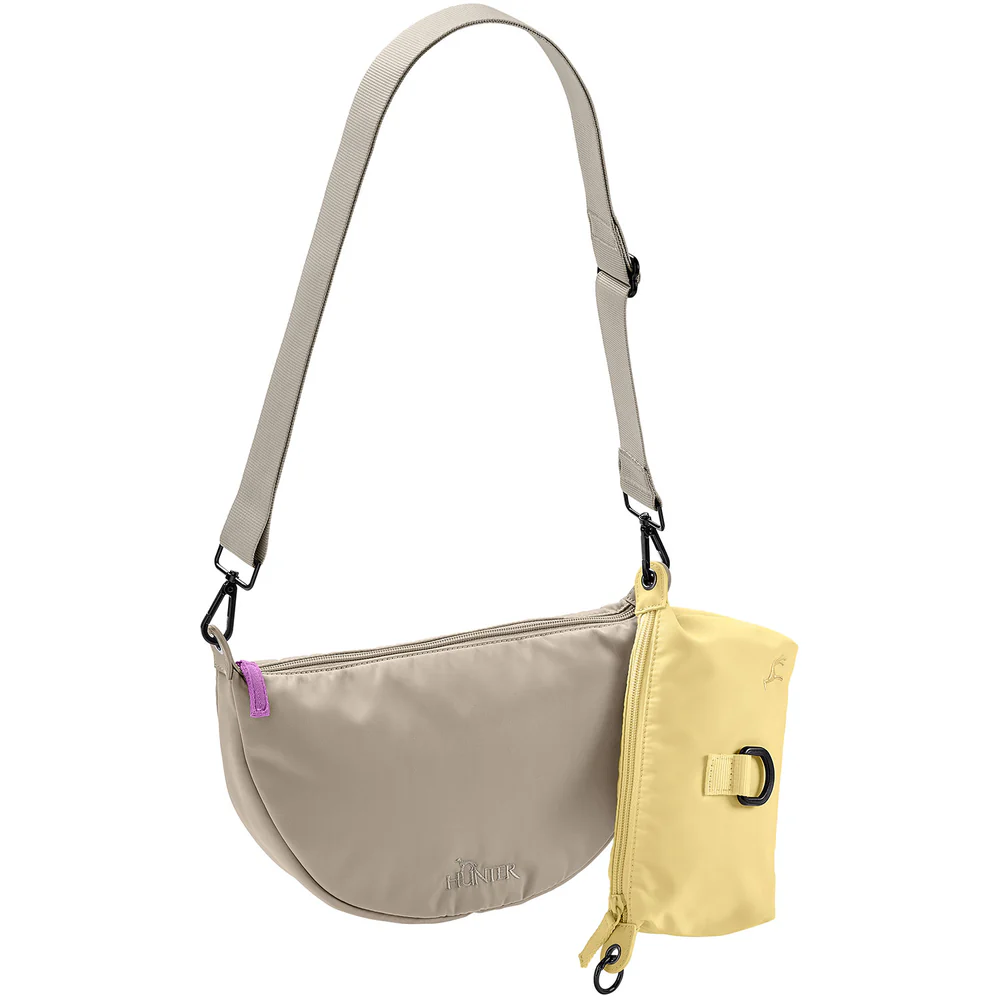 Hunter Crossbody taske Charlotte i grå