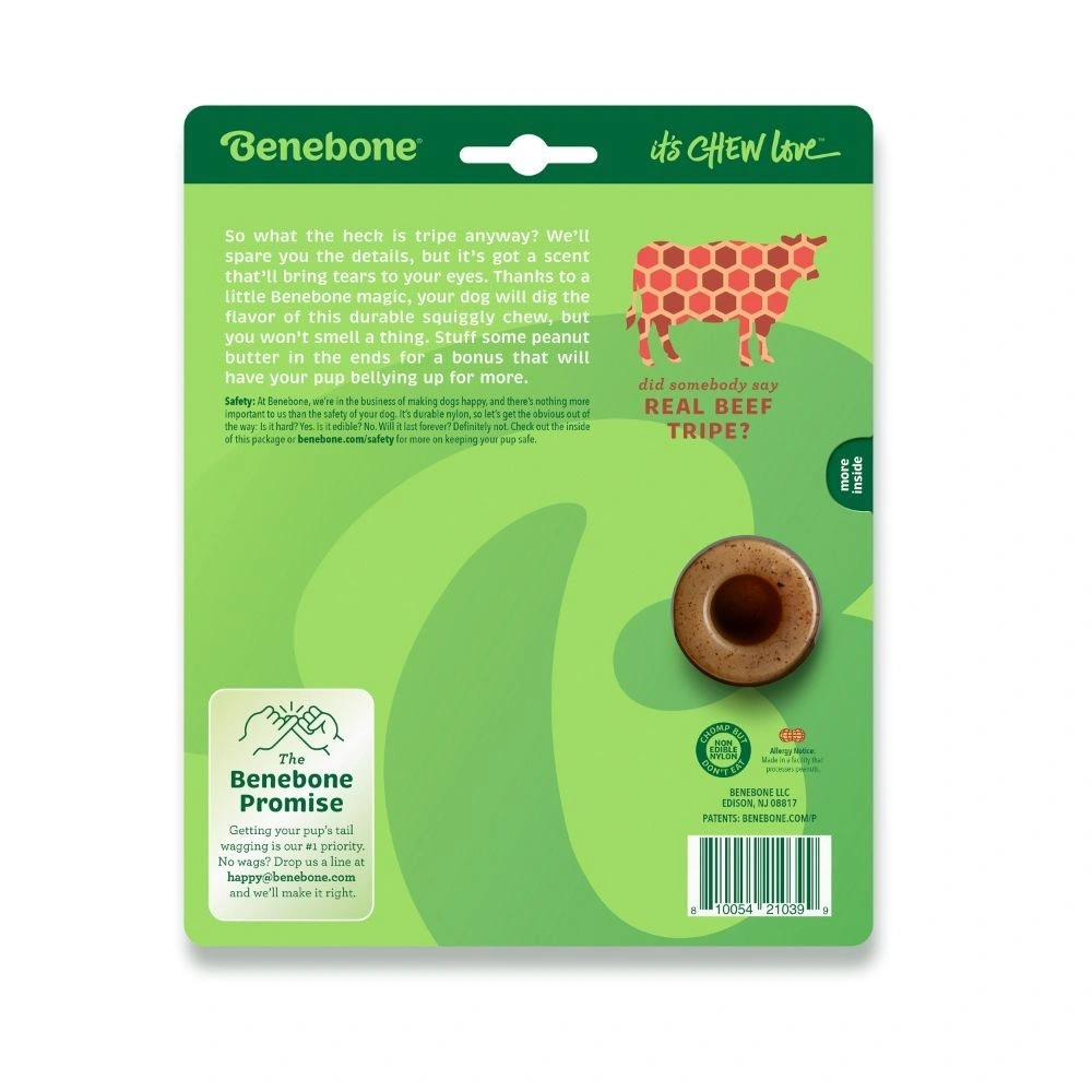 Benebone Tripe Bone Small 12,5 cm - tyggeben