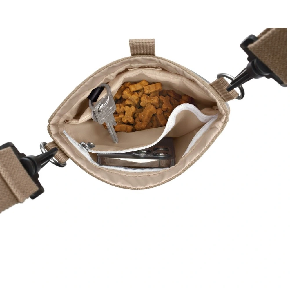 Hunter Godbidstaske Alva med skulderrem Beige