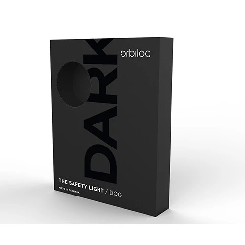 Orbiloc hundelygte Dark Sort