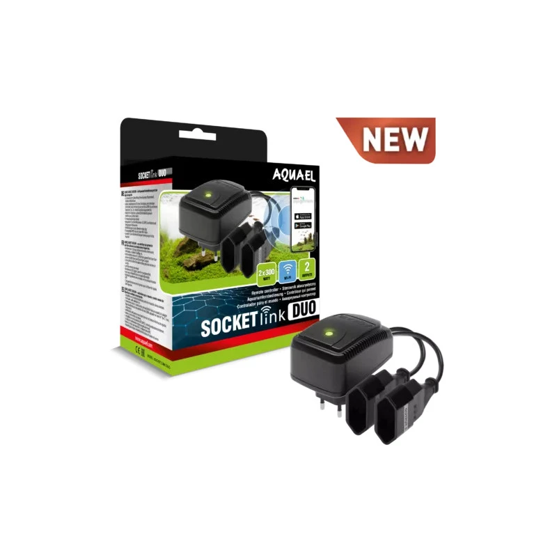 AquaEl Socket Link Duo til Wifi styring