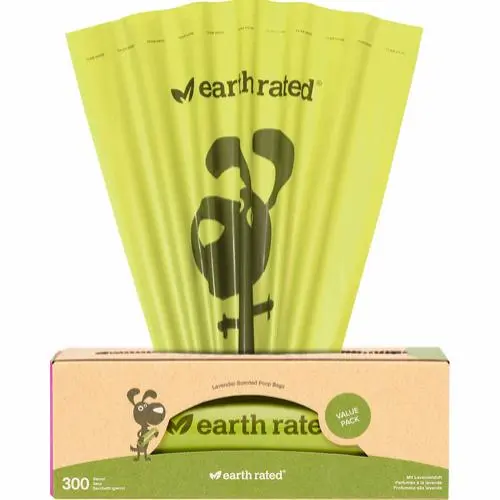 Earth Rated 300 stk Øko Hømhøm poser med lavendel duft