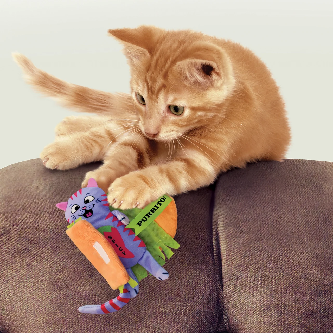 Kong Kattelegetøj Pull-A-Partz Purrito