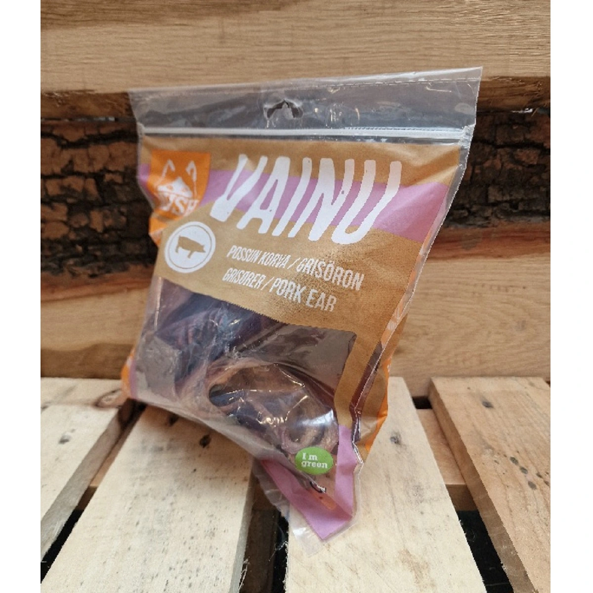 MUSH VAINU Hundesnack Griseøre 200 g - sprøde naturlige tyggeben