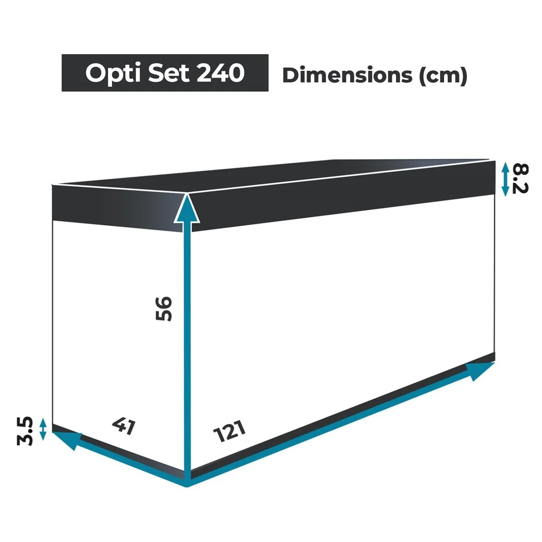 AquaEl Optiset 240 Sort