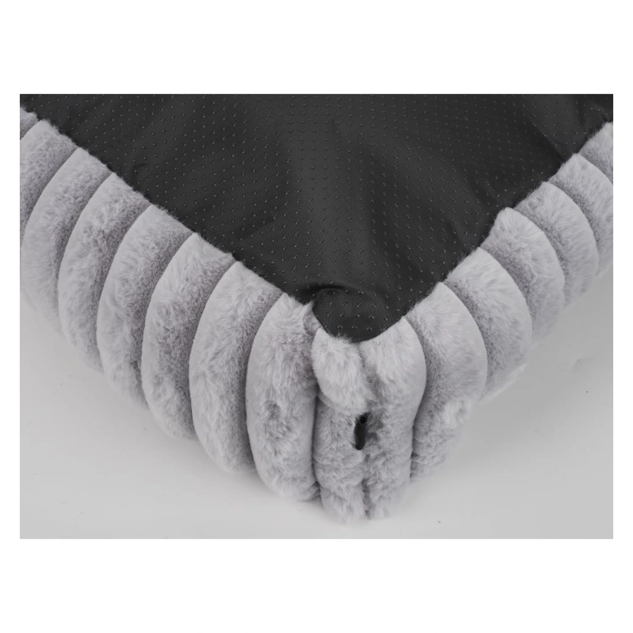 Nordic Paws Ripple Square hundeseng S Grå 50 x 43 x 17 cm
