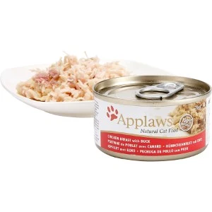 Applaws kattevådmad Kylling og And 70 g