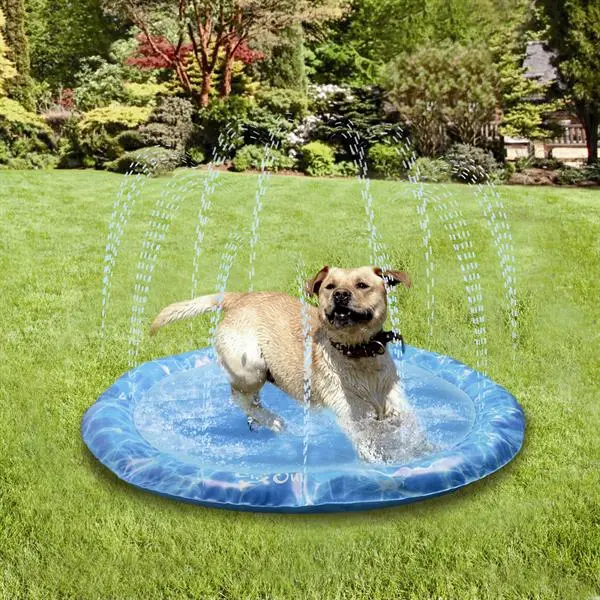 Afp Sprinklermåtte Vandlegetøj til hunde stor - flydende vandlegetøj til hunde
