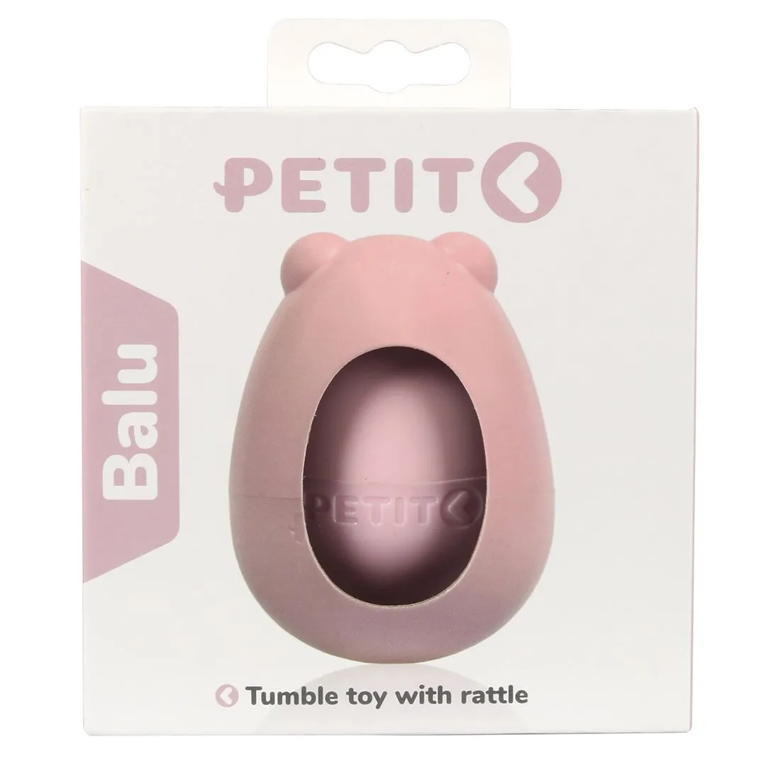 PETIT Hvalpelegetøj BALU Pink 8x6x6 cm - sød bamse til hvalpe