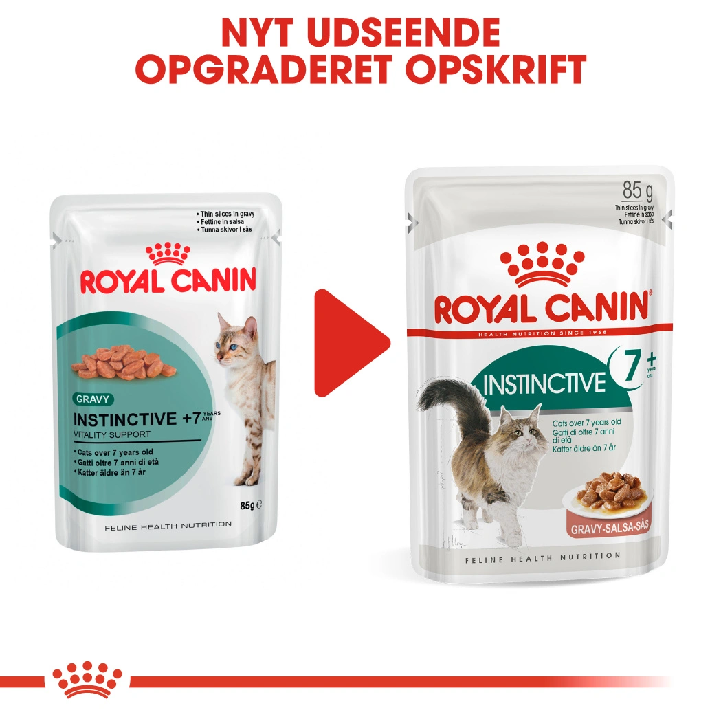 Royal Canin Instinctive +7 Sovs - vådfoder 85 g