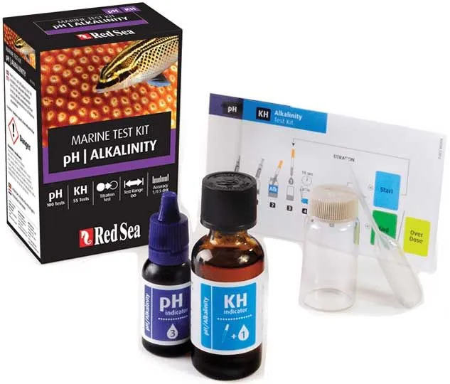 Red Sea Marine pH Alkality Test