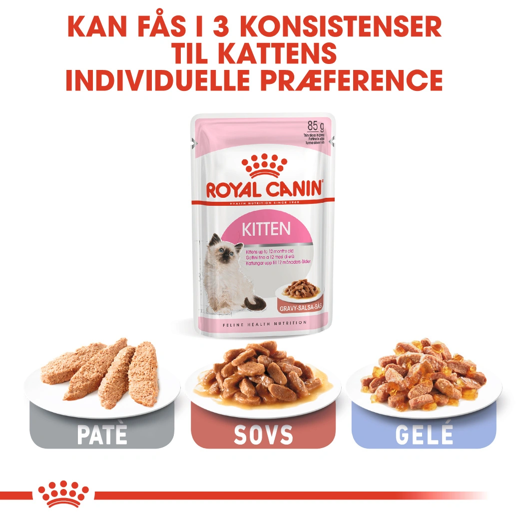 Royal Canin Kitten Sovs - vådfoder 85 g