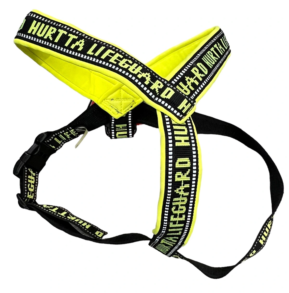 Hurtta Hundesele Pro Y-sele gul/sort 90 cm
