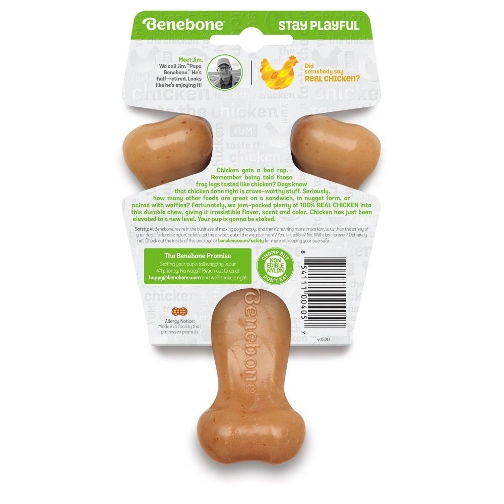 Benebone Wishbone Kylling S - tyggeben med kylling
