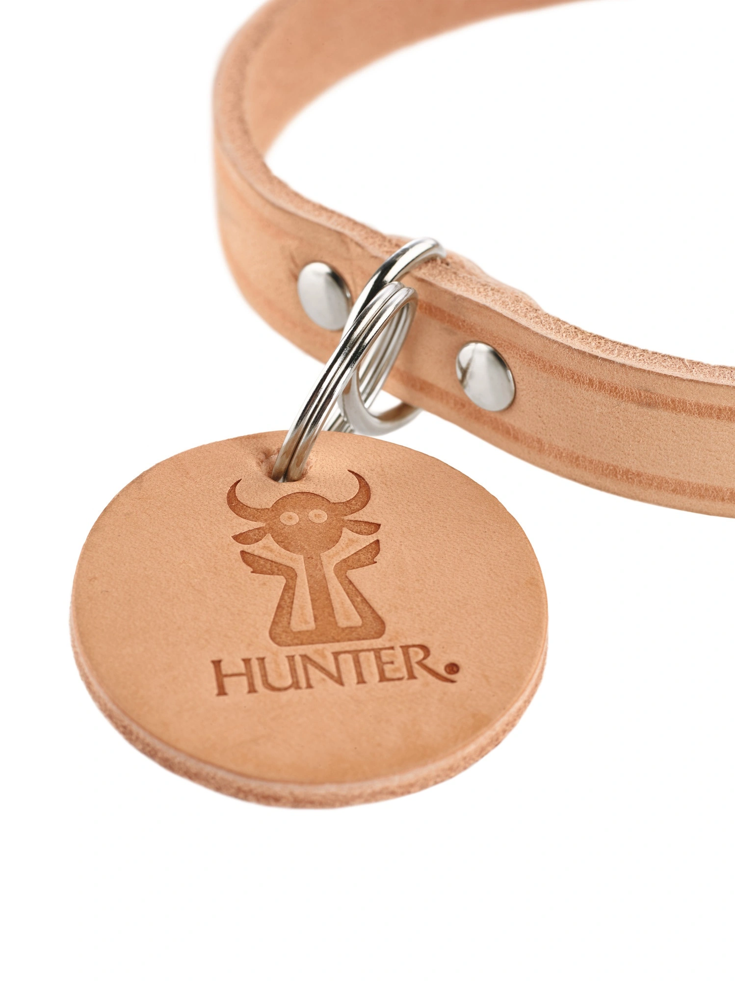 Hunter Aalborg Sport Tan 52 hundehalsbånd - 38-47 cm