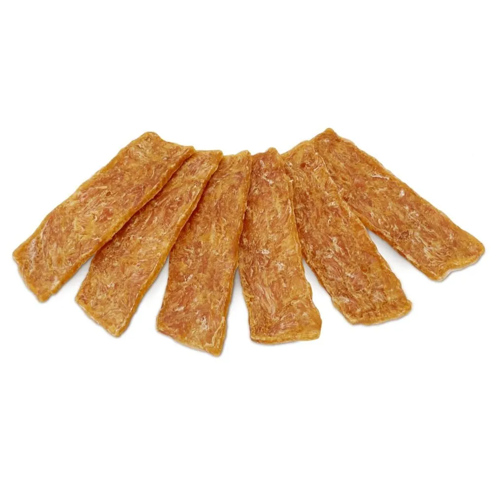 Dokas Tørret kyllingebryst 70 g - sunde hundesnacks af kylling