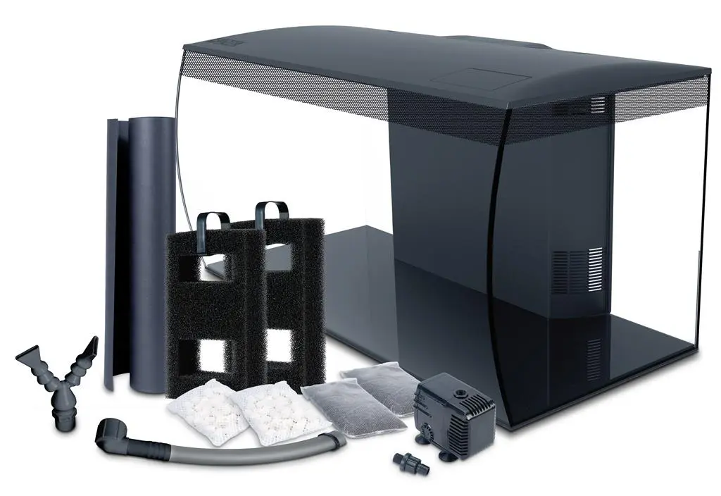 Fluval Flex akvarium 123 Liter Sort
