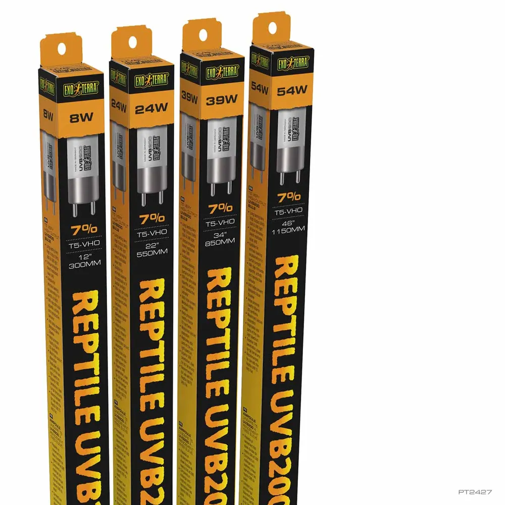 ExoTerra T5 Lysstofrør Reptile UVB200 T5 24W - UVB/UVA til tropiske krybdyr
