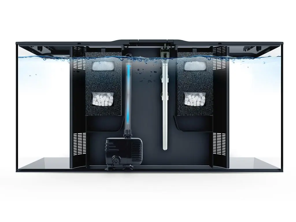 Fluval Flex akvarium 123 Liter Sort