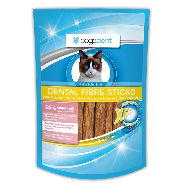 Bogadent Cat Dental Fibre Sticks Laks 50 g