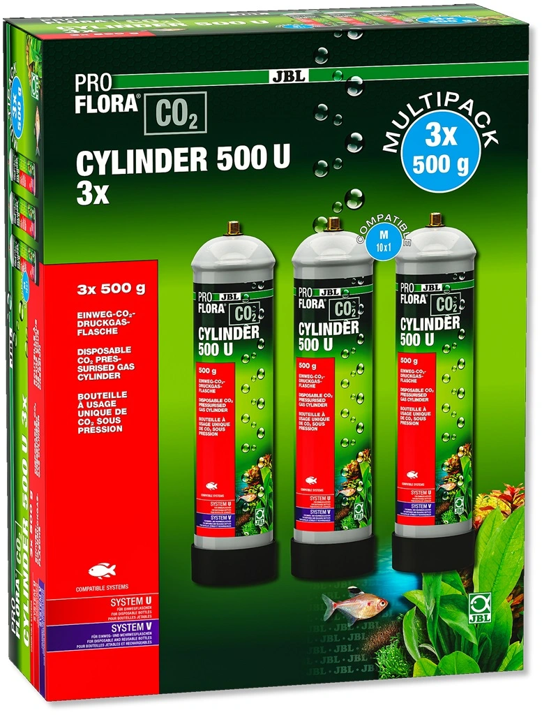JBL Proflora CO2 Cylinder 500 U 3X500 Gram