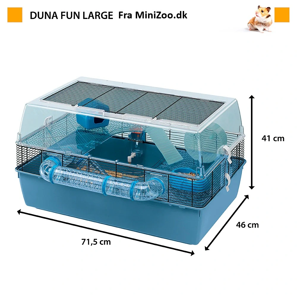 Ferplast duna fun (stor) Hamsterbur