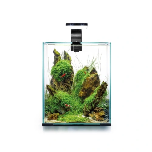 Shrimpset Day and Night 30 L akvarium 29x29x35 cm Sort
