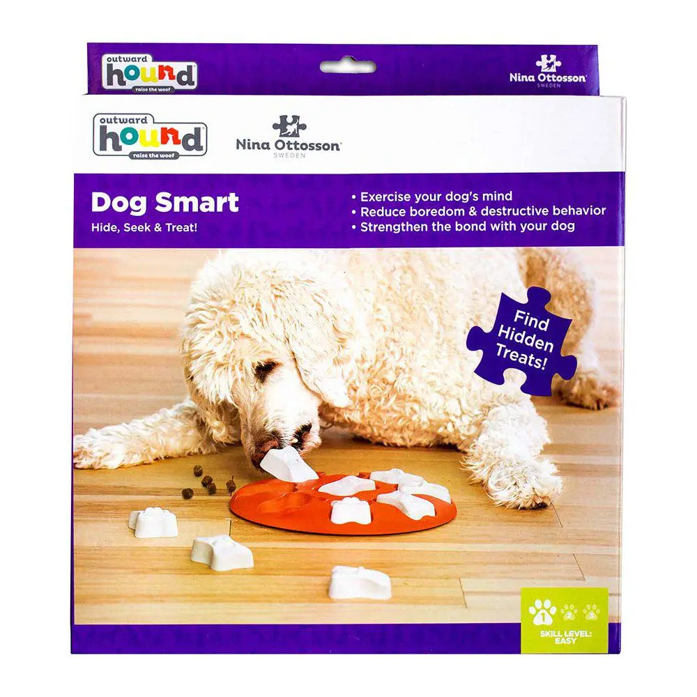 Dog Smart Aktivitetslegetøj Niveau 1 - begynderspil til hunde