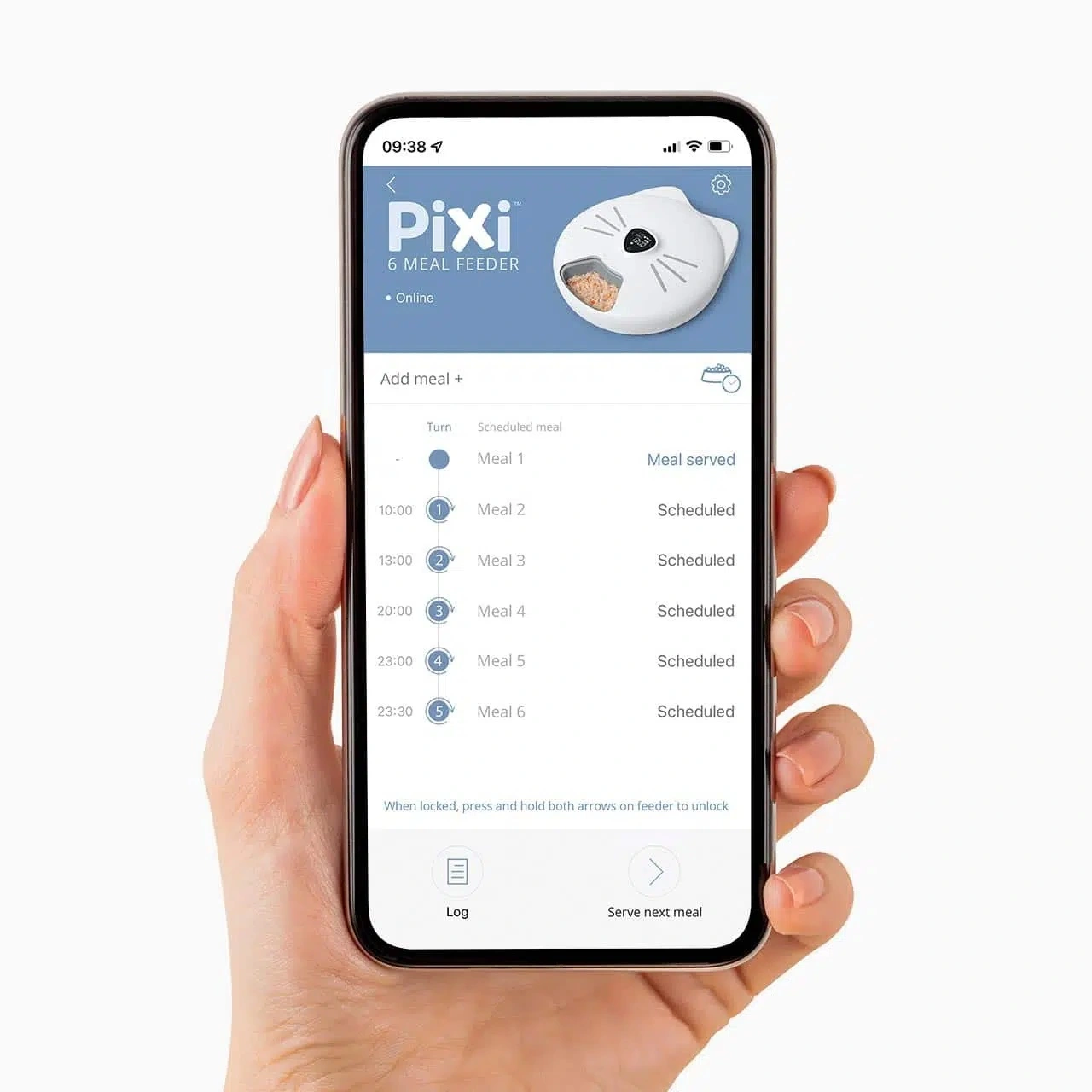 Catit PIXI Smart Foderautomat til 6 Doseringer