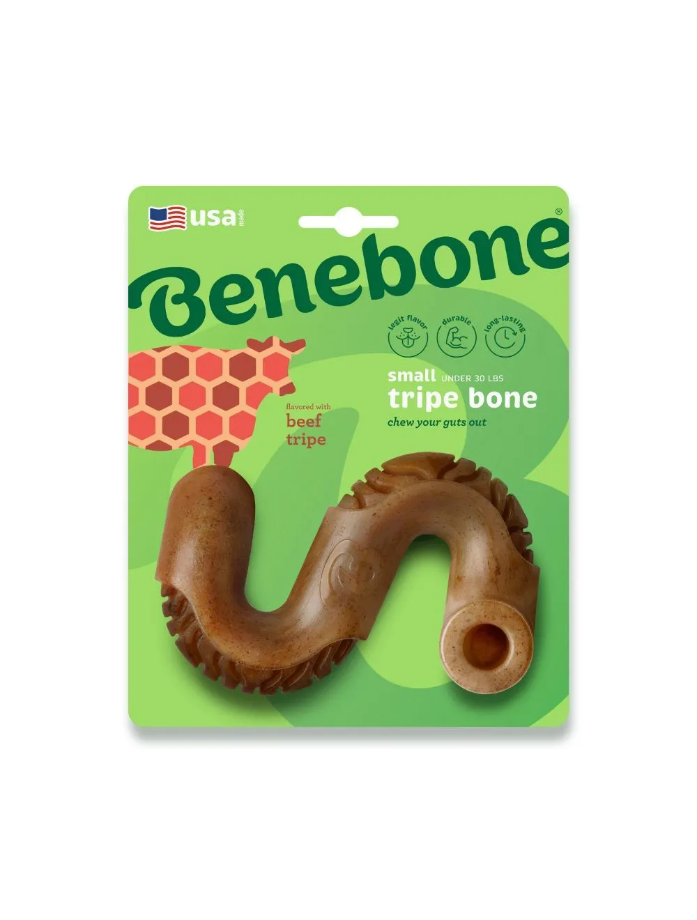 Benebone Tripe Bone Large 15,5 cm - tyggeben