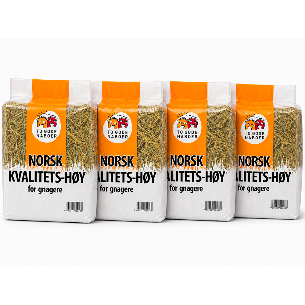 2 kg Timothyhø Norsk Kvalitets hø - To Gode Naboer Hø - Rig på fibre