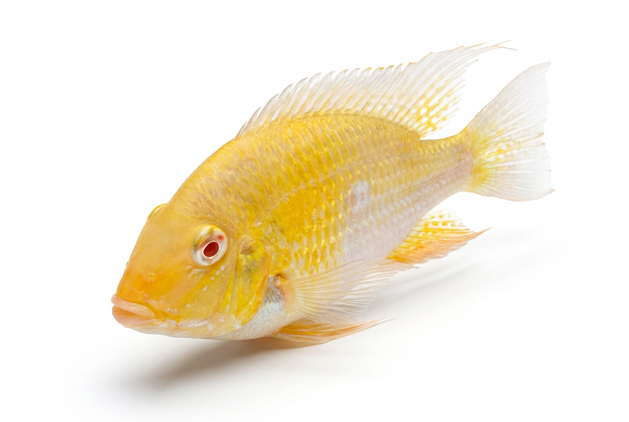 Acarichthys Heckelii Gold Albino 5-6 cm