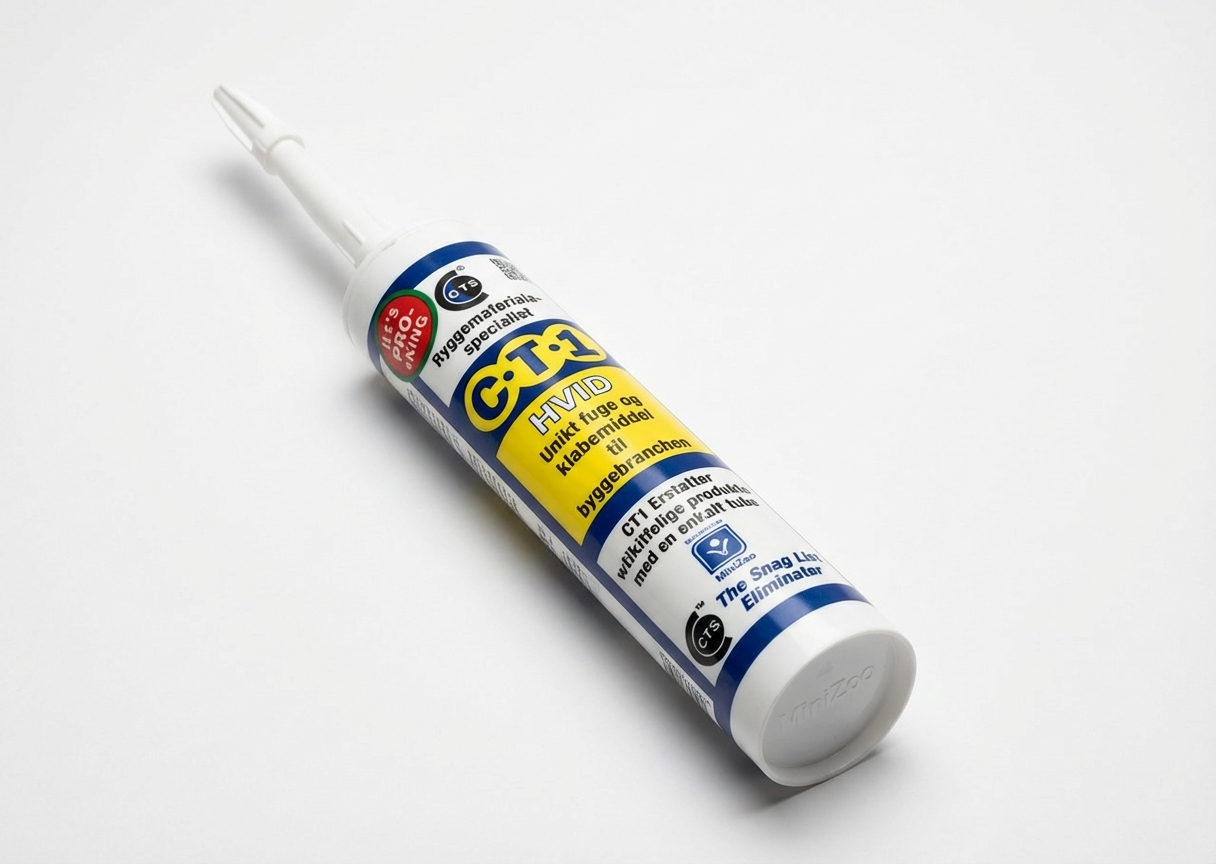 CT1 Polymer Fugemasse Hvid (fungere som silikone)