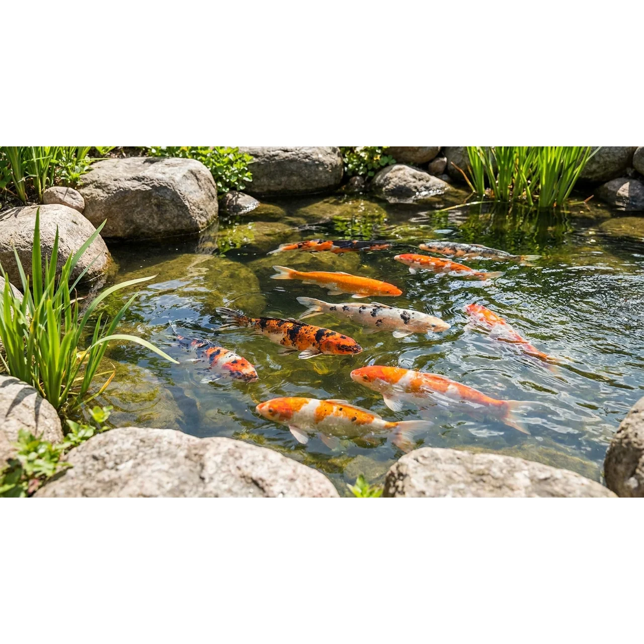 Koi Karpe mix (Cyprinus carp.)