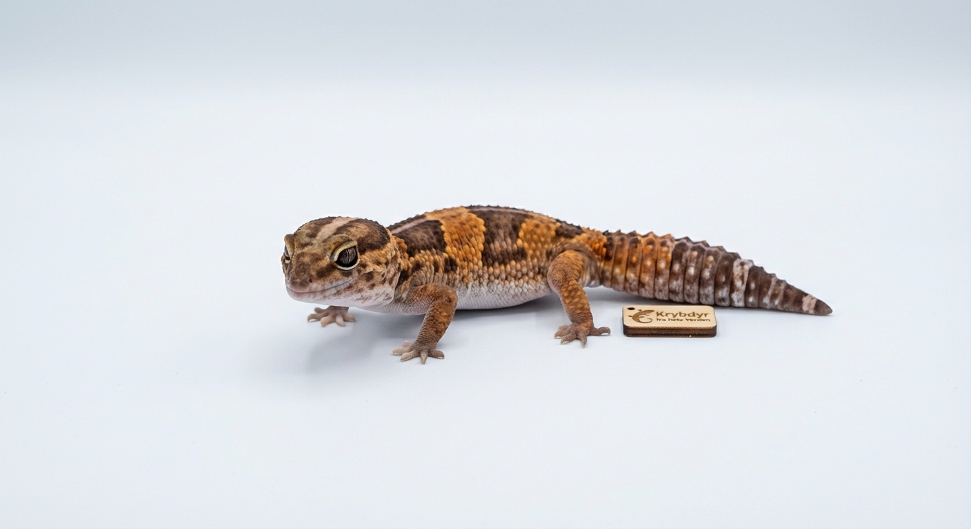 Vestafrikansk Tykhalegecko - Hemiteconyx caudicinctus