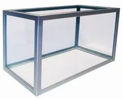 MiniZoo sølv aluminiums akvarie 530 liter