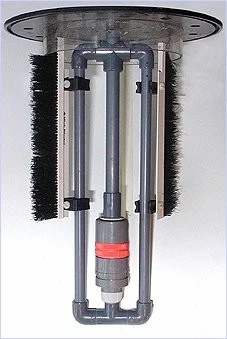 Deltec automatisk skylle/rense system til skummerkop (diameter 160 mm) til model AP703 / AP1003 / AP1004
